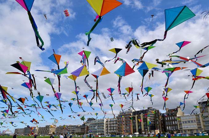 Апартаменты Les Cerfs Volants 2 A 4 Pers Дьепп Экстерьер фото